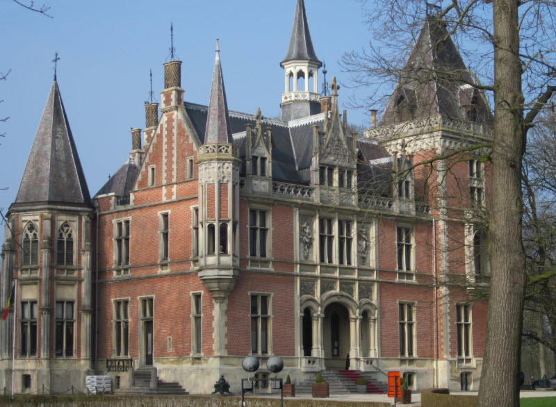 Castle d'Aertrycke, Belgium
